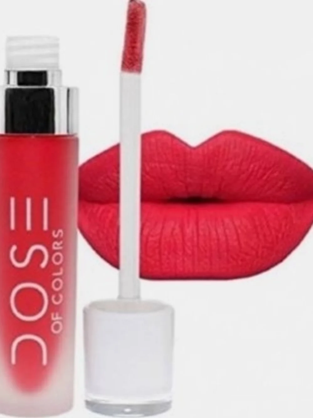 Dose of Colors Bold Red Liquid Matte Lipstick